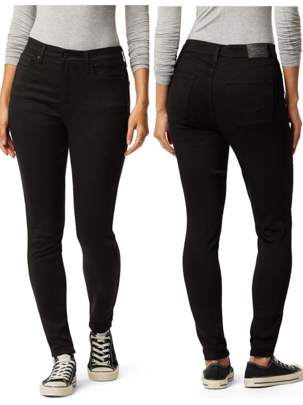 Levi’s Black Skinny Jeans 38x30 Stretch Denim
